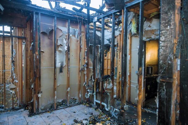 Professional Soot Cleanup technician working in Suitland, MD